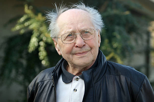 istock Grandfather in the park 96402136