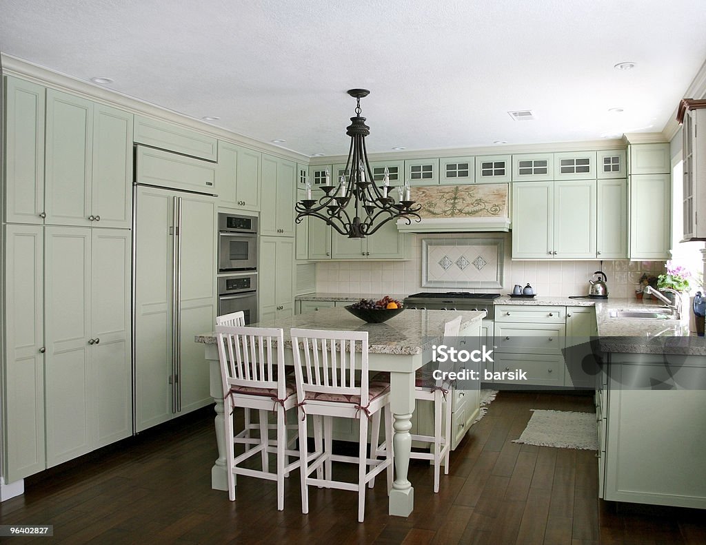 Country style kitchen  Rural Scene Stock Photo