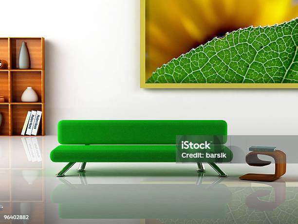 Modern Interior Stock Photo - Download Image Now - Apartment, Architecture, Art
