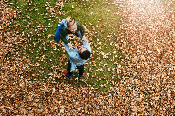 istock It's fall and they're feeling oh so happy! 964065288