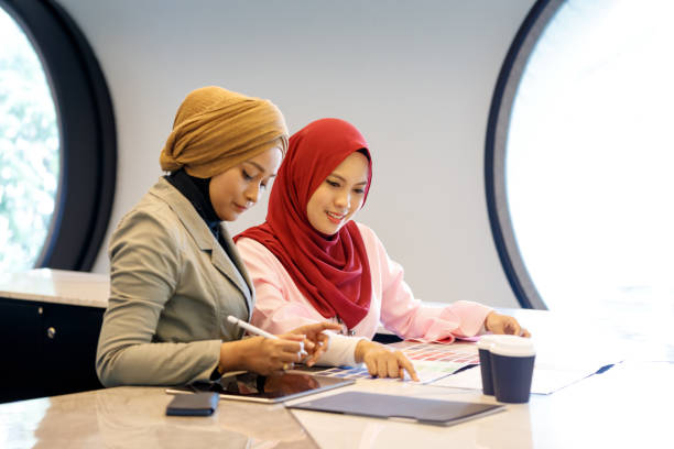 istock Two Creative Muslim Women Discussing Ideas 964079690