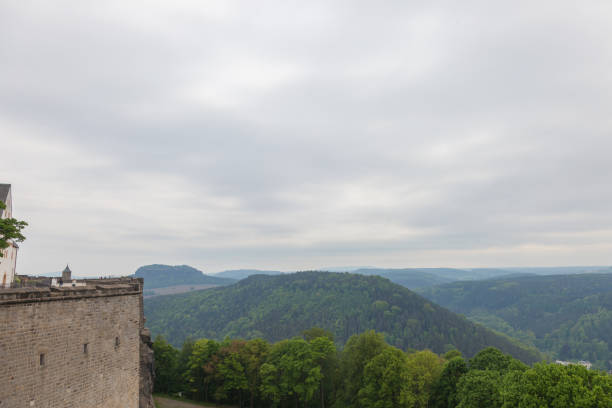 Fortress Konigstein. Germany stock photo