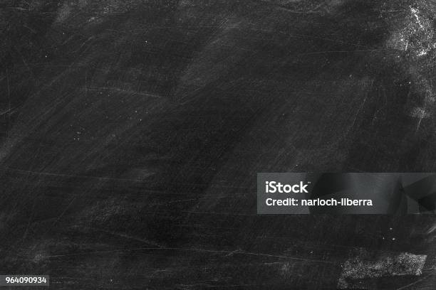 古い空白汚れた黒板 - 黒板のストックフォトや画像を多数ご用意 - 黒板, 質感, 背景