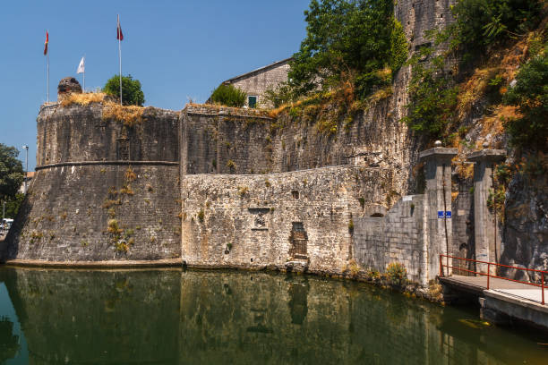 istock Fortification walls of Kotor, Montenegro 964091436