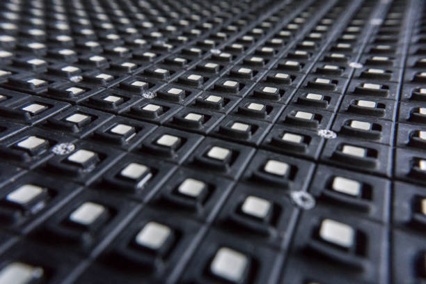 istock Outdoor modular LED panels on the stage 964109222