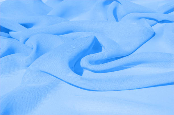 istock Background texture, pattern. Azure Blue Silk Twill. Here is a deluxe azure blue silk twill perfect for a vast array of applications. Almost as soft as a cloud, this remarkable silk has a supreme drape 964112536