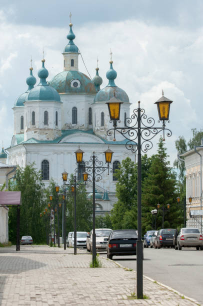 istock Yelabuga, Tatarstan, Russia. The Spassky Orthodox Cathedral 964132250