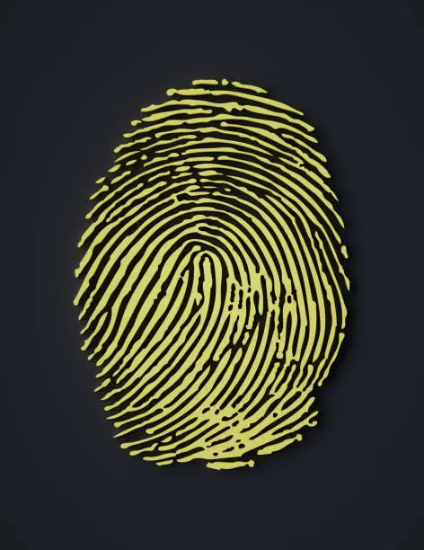 Photo of Abstract Fingerprint Symbol