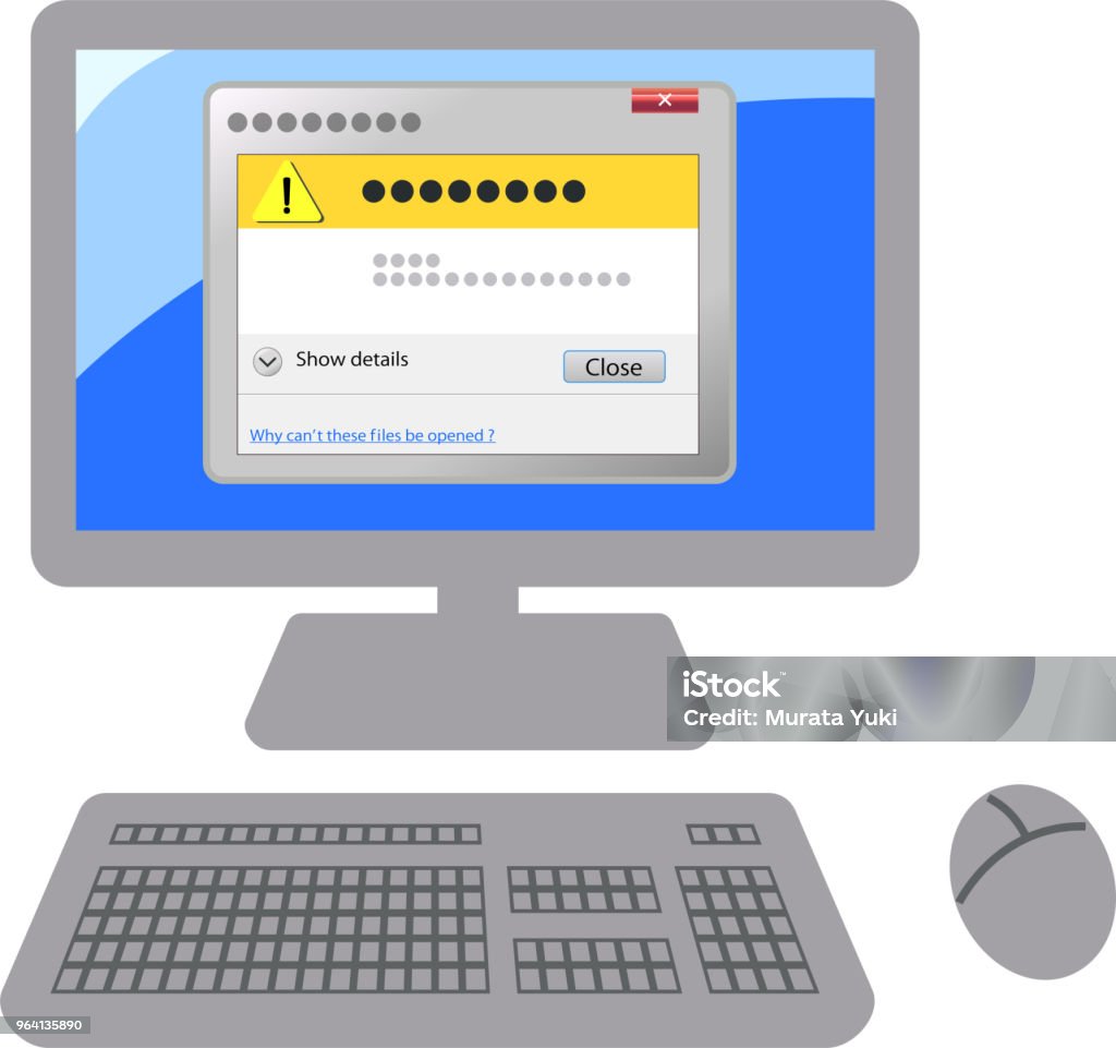 Free Computer Rror Image Desktop Pc Error Illustration Stock Illustration - Download Image Now ...