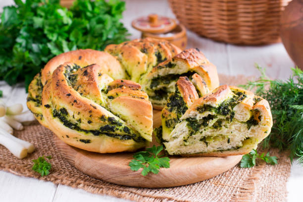 istock Yeast bun with garlic and herbs 964135916