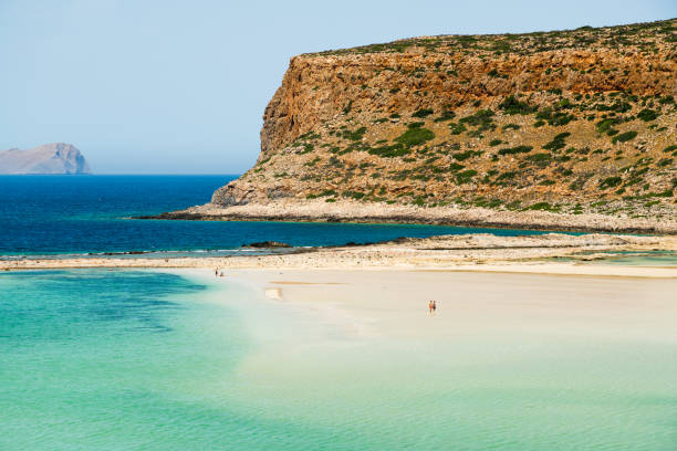 istock Tourists on Vacations on Greek Beaches and Islands - Balos Beach 964139026