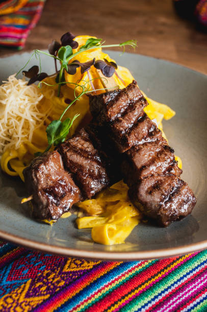 istock Fetuccine a la huancaina peruvian food 964139730