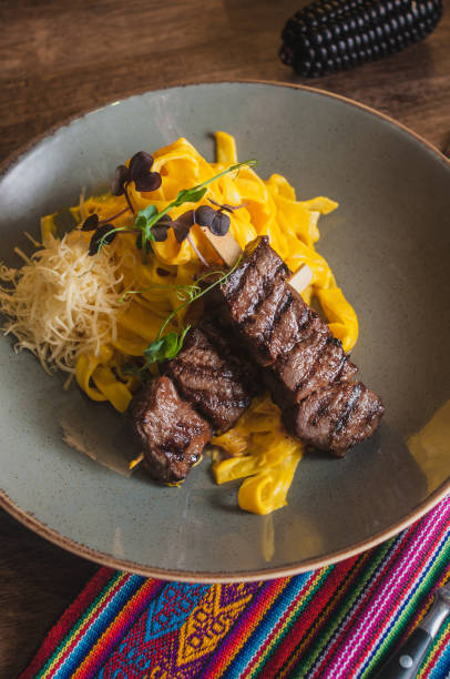 istock Fetuccine a la huancaina traditional peruvian food 964139744