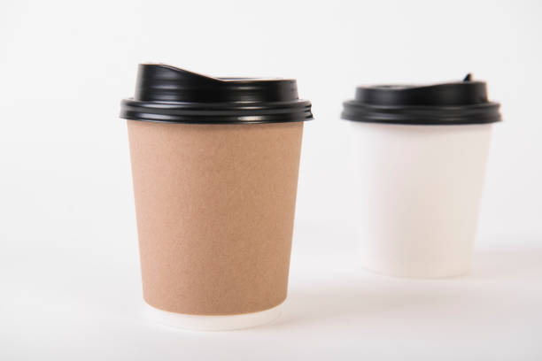 istock coffee paper cup. mock up for creative design branding. 964147390
