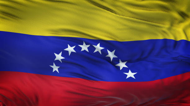 istock VENEZUELA Realistic Waving Flag Background 964147478