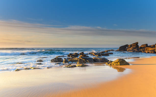 istock Rocky Sunrise Seascape 964155810