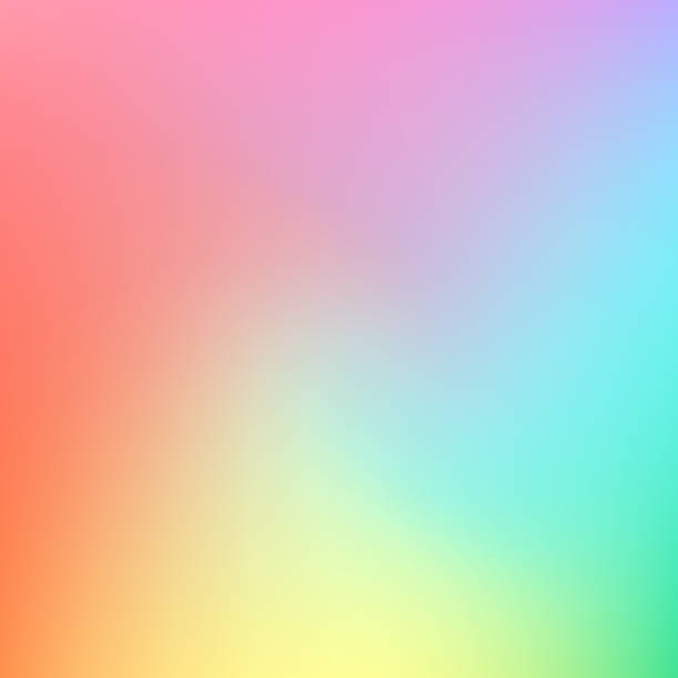 Abstract Blurry Pastel Colored Background Stock Illustration - Download  Image Now - Color Gradient, Backgrounds, Holographic - iStock