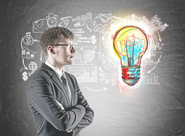 istock Cross armed businessman, idea for business 964159138