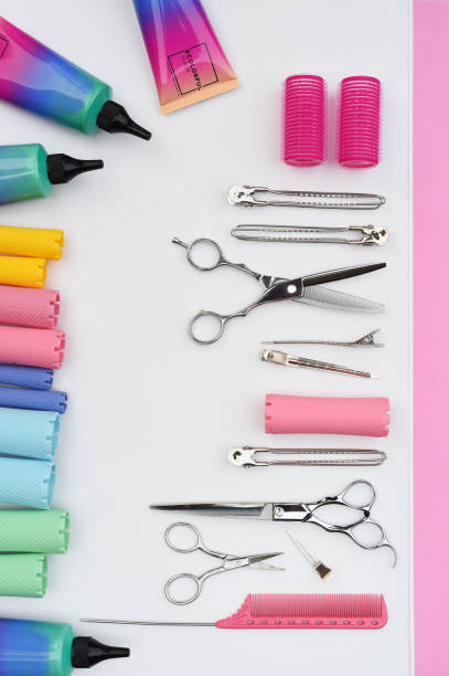 istock Set of professional hairdresser tools 964162110