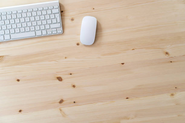 istock Knolling business desk view with laptop 964176676