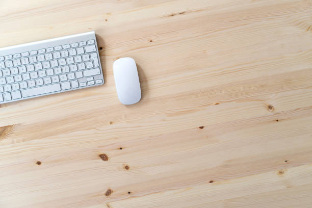 istock Knolling business desk view with laptop 964176684