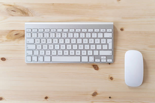 istock Knolling business desk view with laptop 964177174