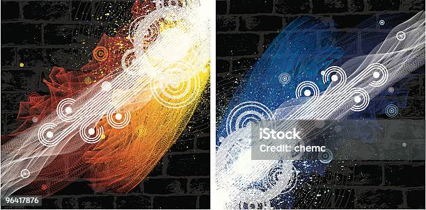 Booooom - Arte vetorial de stock e mais imagens de Abstrato - Abstrato, Acender, Azul