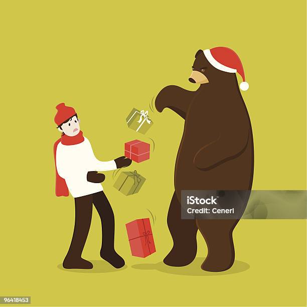 Bear Market Stola Christmasenglische Redewendung Stock Vektor Art und mehr Bilder von Börsenbaisse - Börsenbaisse, Weihnachten, Aggression