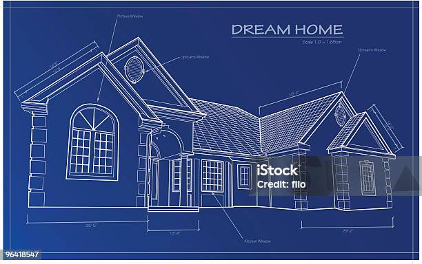 ご自宅のような製図ベクトル - 設計図のベクターアート素材や画像を多数ご用意 - 設計図, 住宅展示場, 屋根