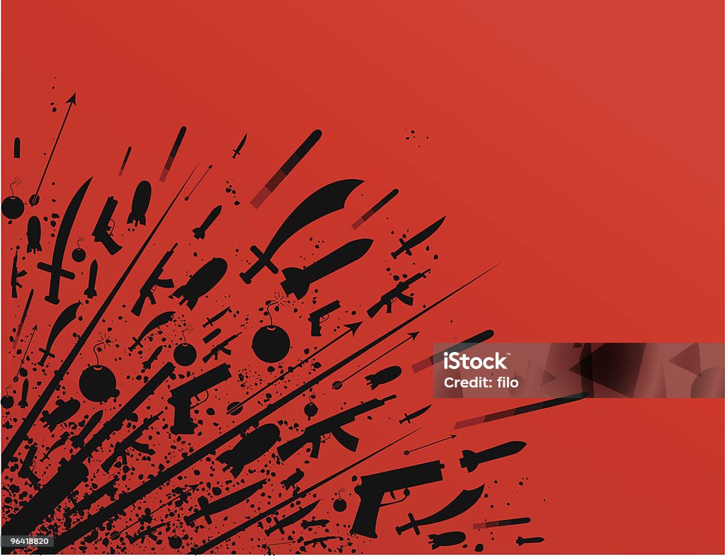 Grunge War [vector]  War stock vector