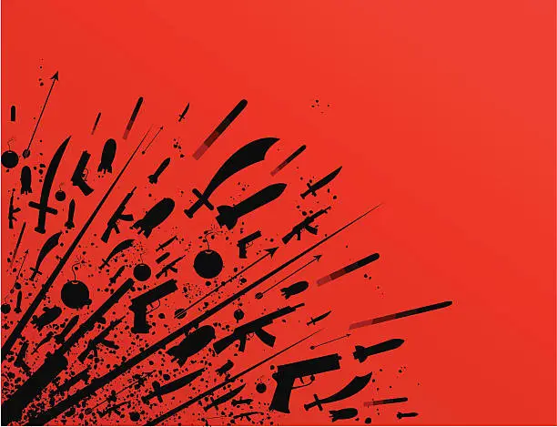Vector illustration of Grunge War [vector]
