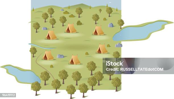 Camping Stock Illustration - Download Image Now - Adventure, Bush, Camping