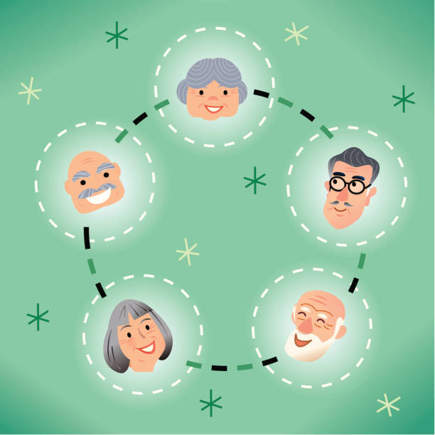 Seniors Network http://dl.dropbox.com/u/38654718/istockphoto/Media/download.gif old ladies gossiping stock illustrations