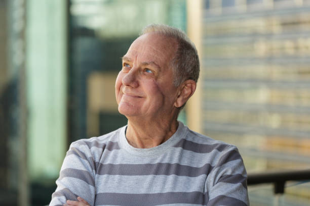 istock Smiling man with facial scar 964196968