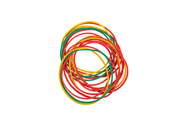 istock colored rubber bands for money on a white background 964199982