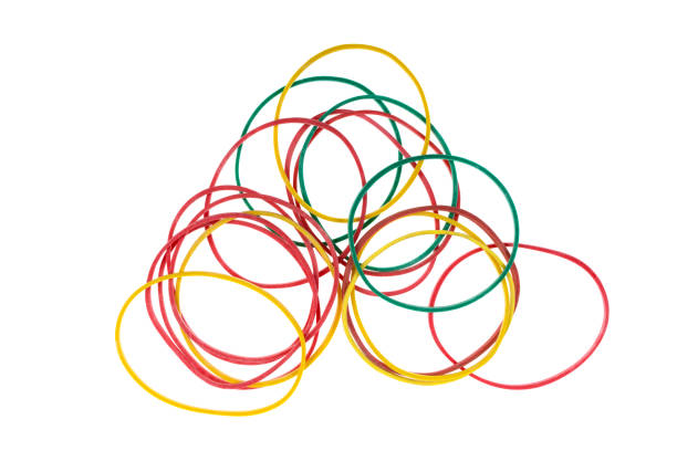 istock colored rubber bands for money on a white background 964199988