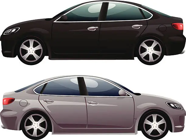 Vector illustration of Sedan