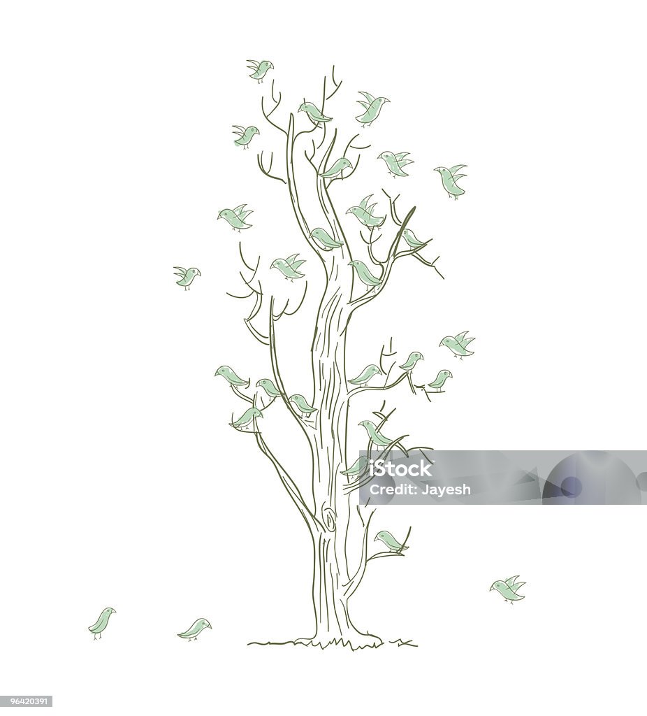 A Árvore da Vida - Royalty-free Ao Ar Livre arte vetorial