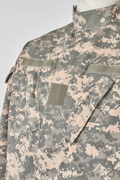 istock Close up military clothes, army uniform. 964205618