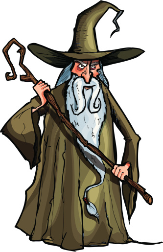 Free Merlin The Wizard Clipart in AI, SVG, EPS or PSD