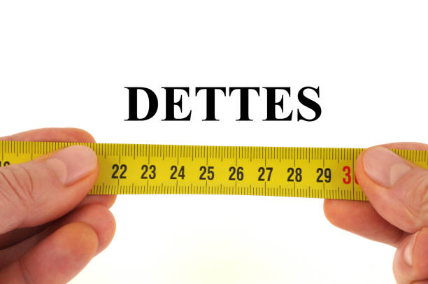 istock Measurement of debts 964219460