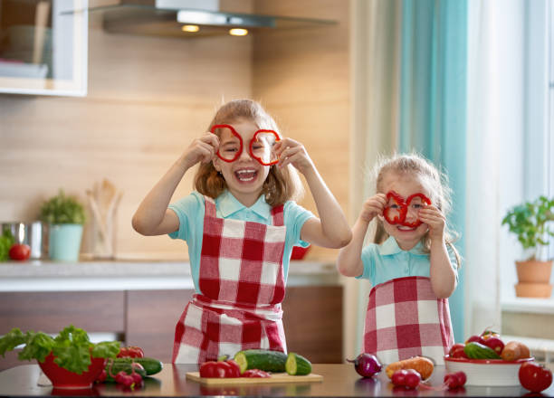 istock Happy family in the kitchen. 964219522