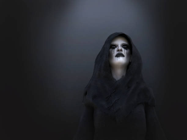 istock 3D rendering of a death angel or demon. 964220562