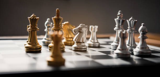 istock Chess board - A competitive business idea to succeed. 964233962