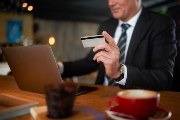 istock Businessman in coffee shop 964244722