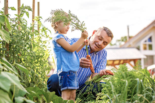 istock Family Enjoying Garden 964263544