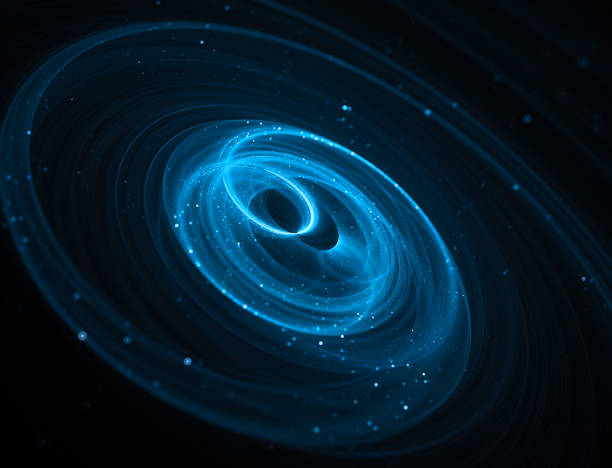 istock Spiral galactic trajectories in space with stars 964268114