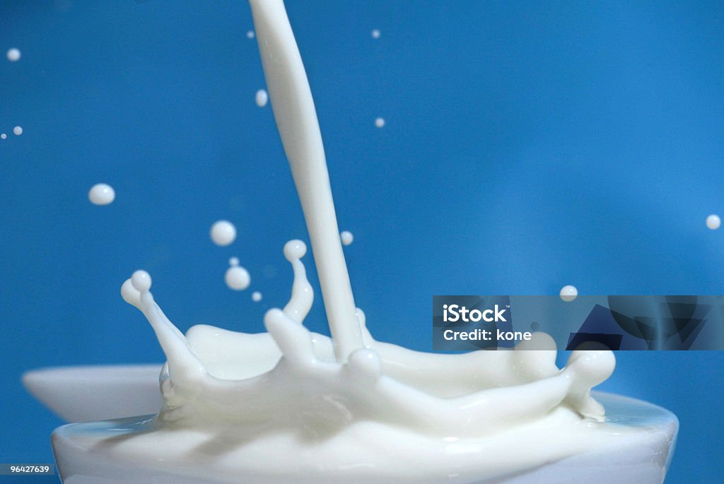 Banho de leite - Foto de stock de Bebida royalty-free