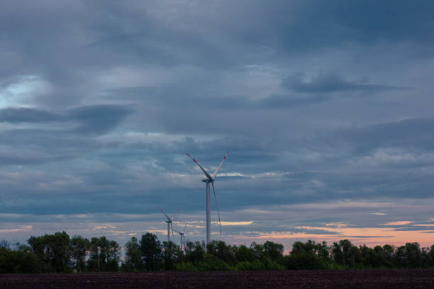 istock the wind farm in the evening 964283482