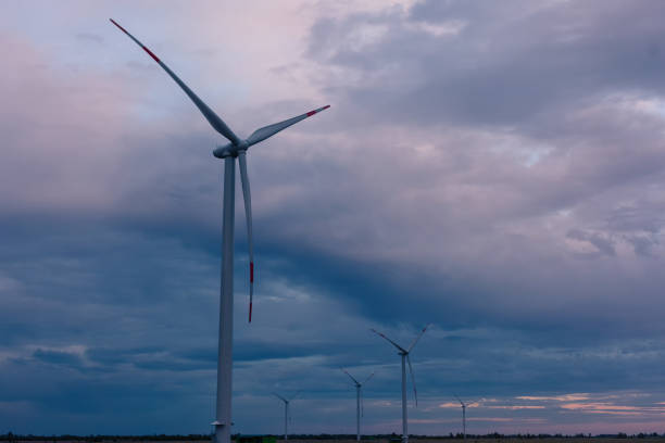 istock the wind farm in the evening 964287892